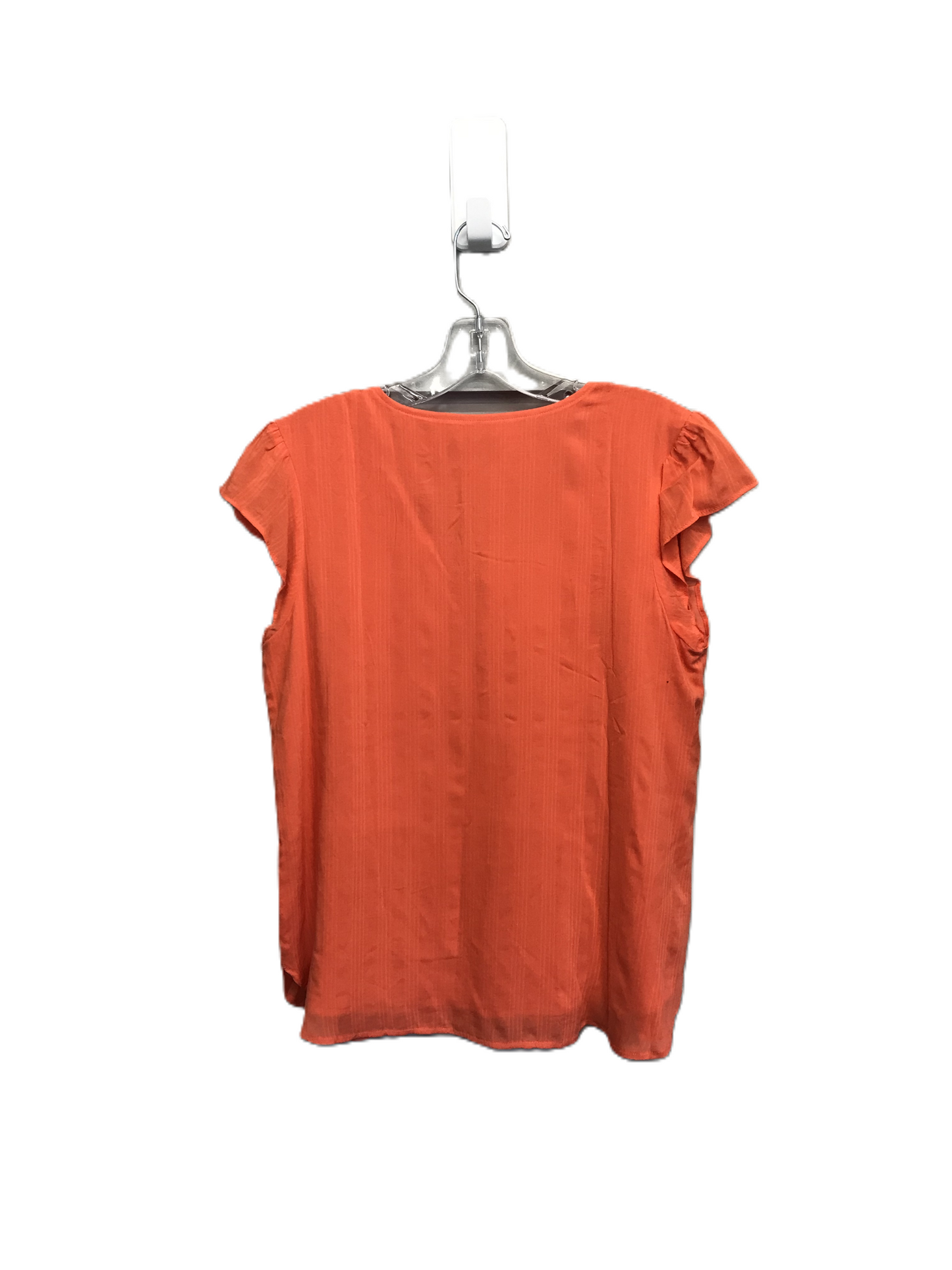 Orange Top Sleeveless By Loft, Size: Xs