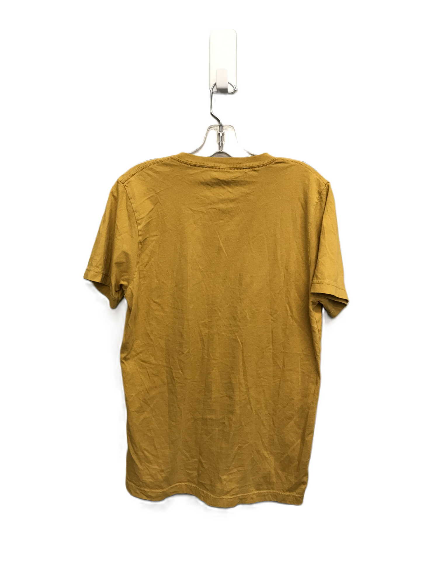 Gold Top Short Sleeve By Bella And Canvas, Size: M