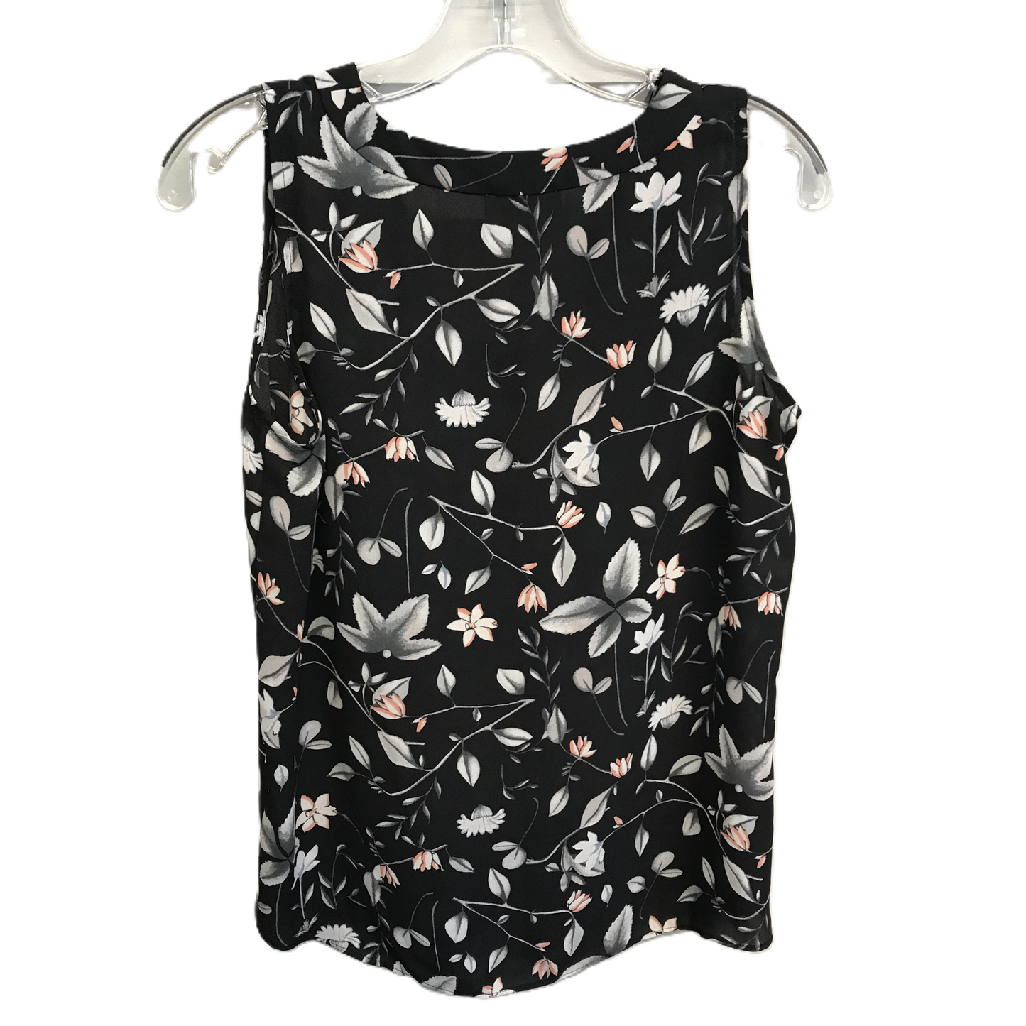 Floral Print Top Sleeveless By Loft, Size: S