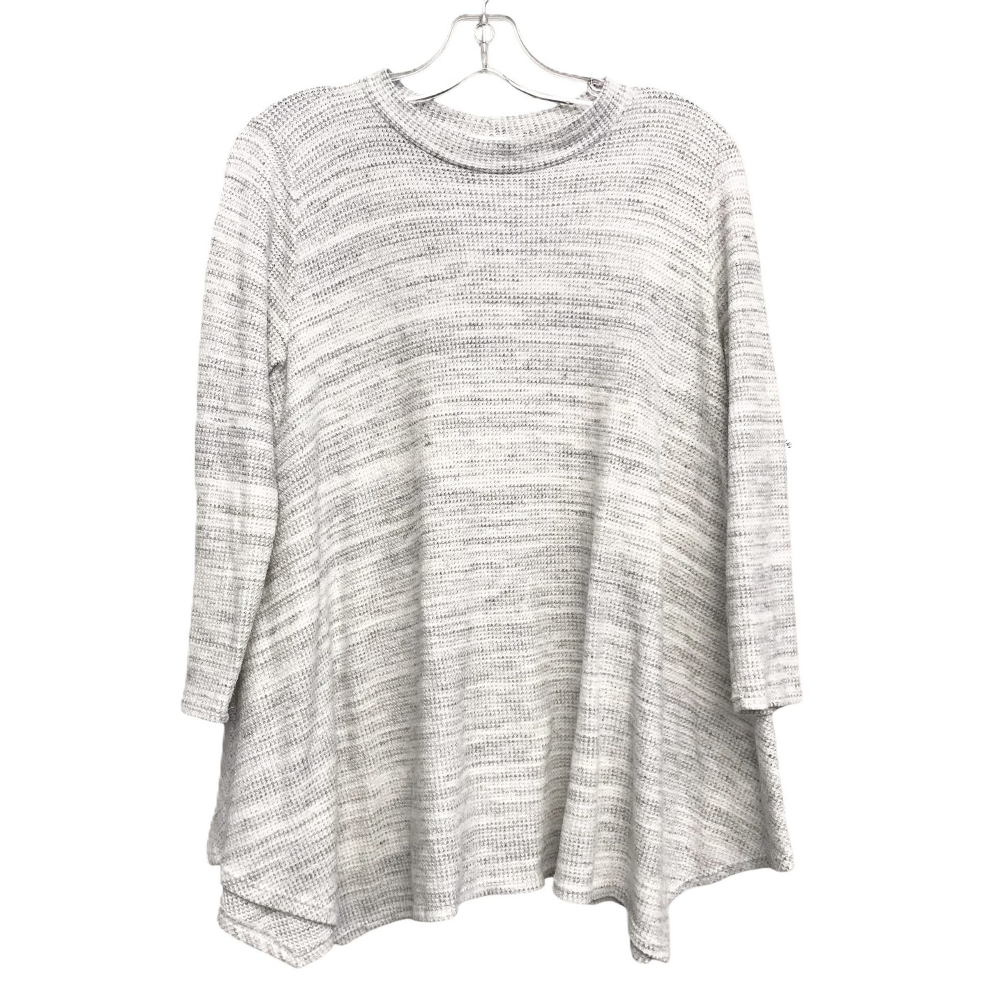 Top Long Sleeve By Cherish In Grey, Size: S