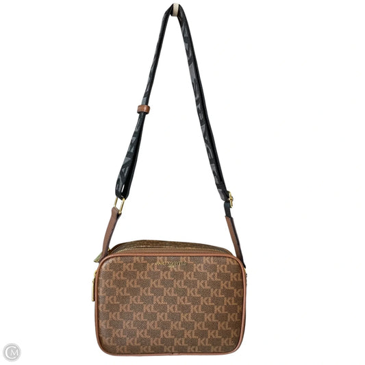 Crossbody Designer By Karl Lagerfeld, Size: Medium
