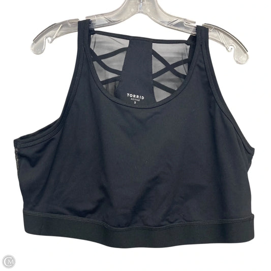 Athletic Bra By Torrid In Black, Size: 3x