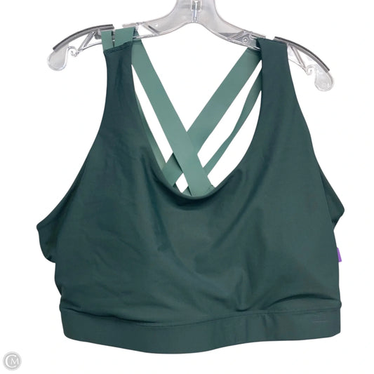 Athletic Bra By Torrid In Green, Size: 3x