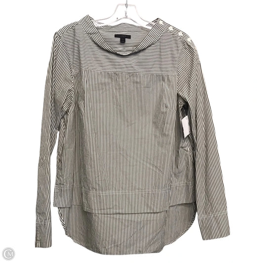 Top Long Sleeve By J. Crew In Striped Pattern, Size: S