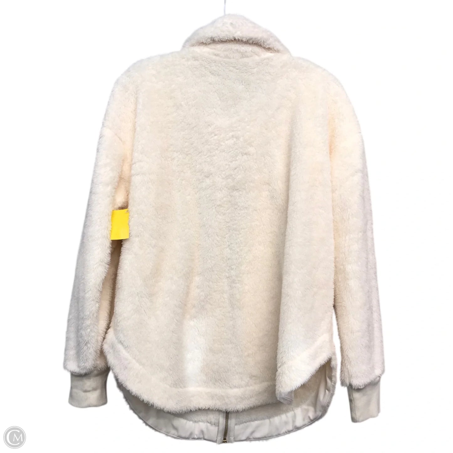 Jacket Faux Fur & Sherpa By Sonoma In Ivory, Size: M