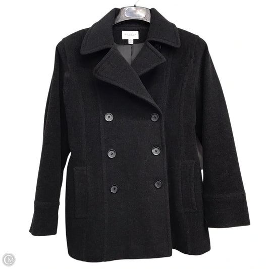 Coat Wool By Sonoma In Black, Size: M