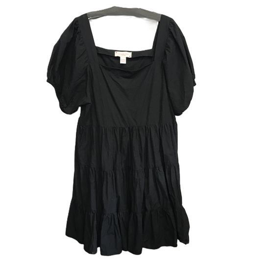 Black Dress Casual Short By The Golden Globe Clothing, Size: 3x