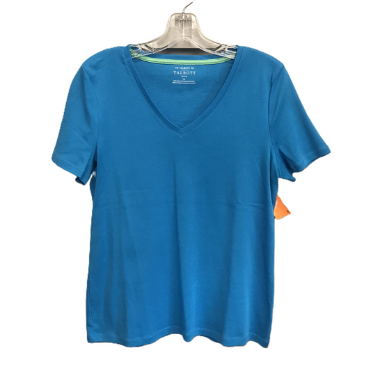Top Short Sleeve Basic By Talbots  Size: L