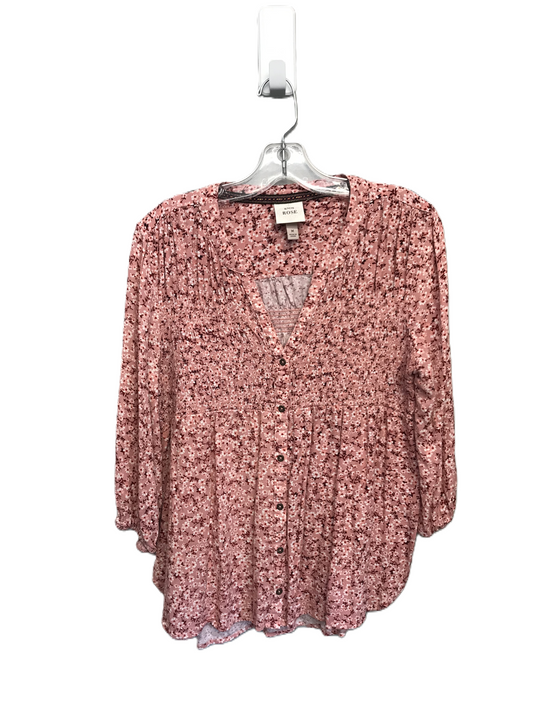 Top Long Sleeve By Knox Rose  Size: M