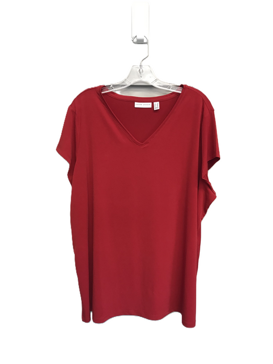 Top Short Sleeve Basic By Susan Graver  Size: 2x