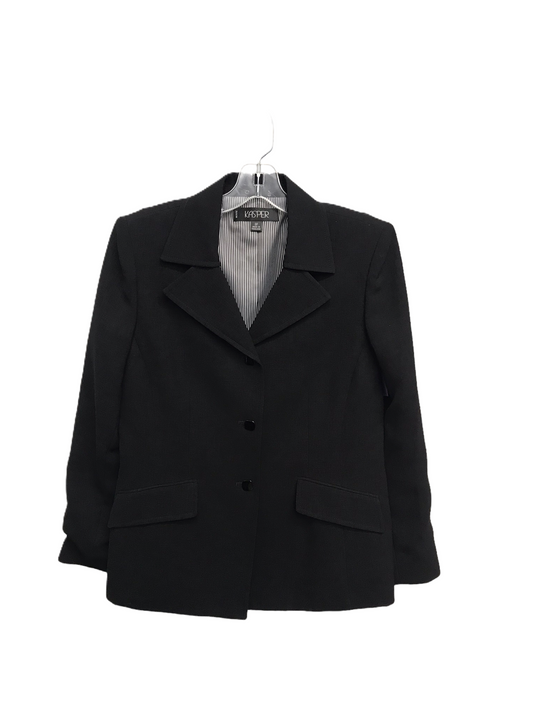 Black Blazer By Kasper, Size: M