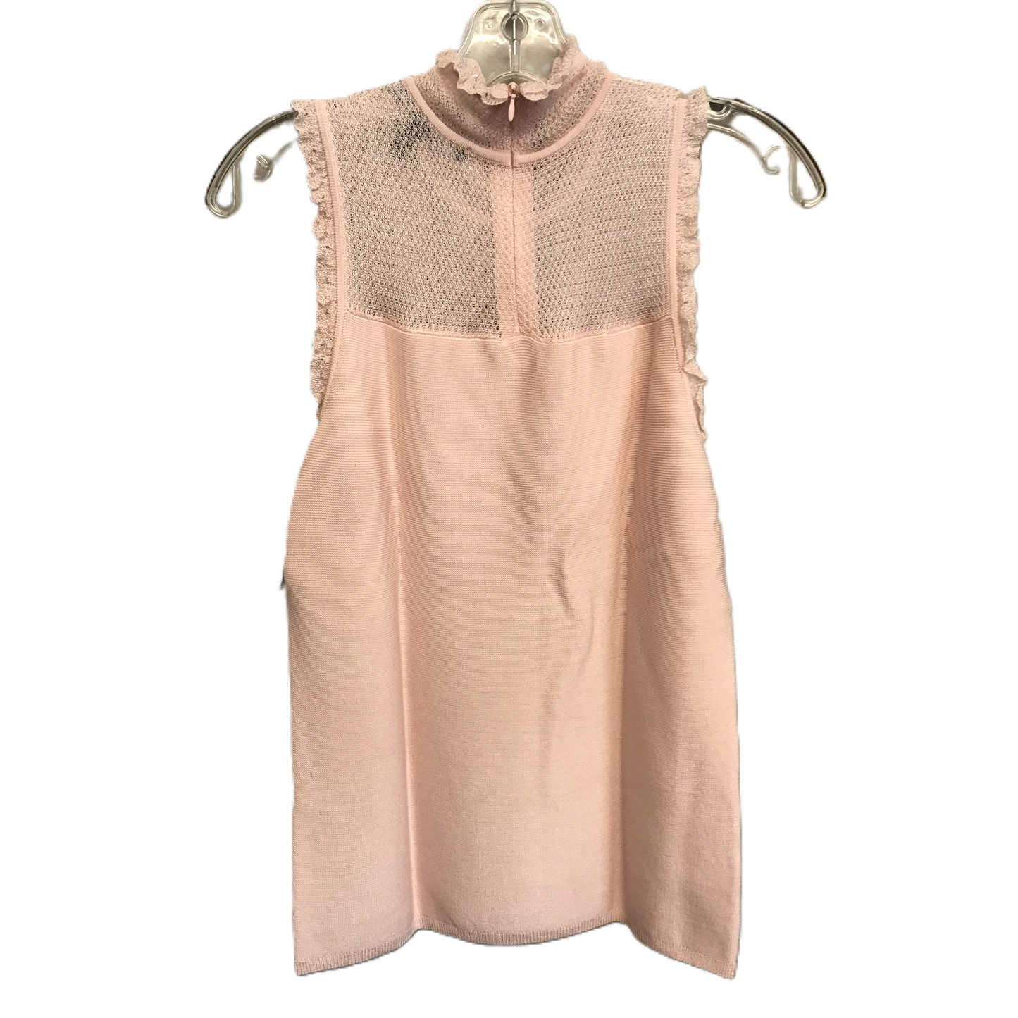 Pink Top Sleeveless By White House Black Market, Size: M