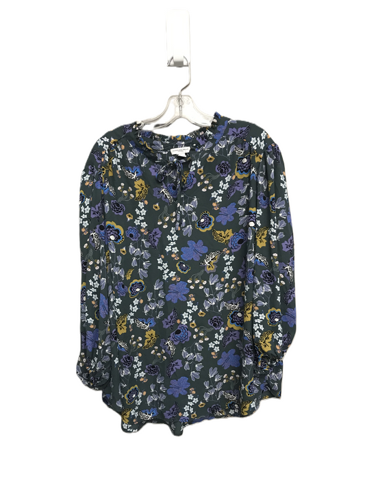 Floral Print Top Long Sleeve By Carolina Belle, Size: 3x