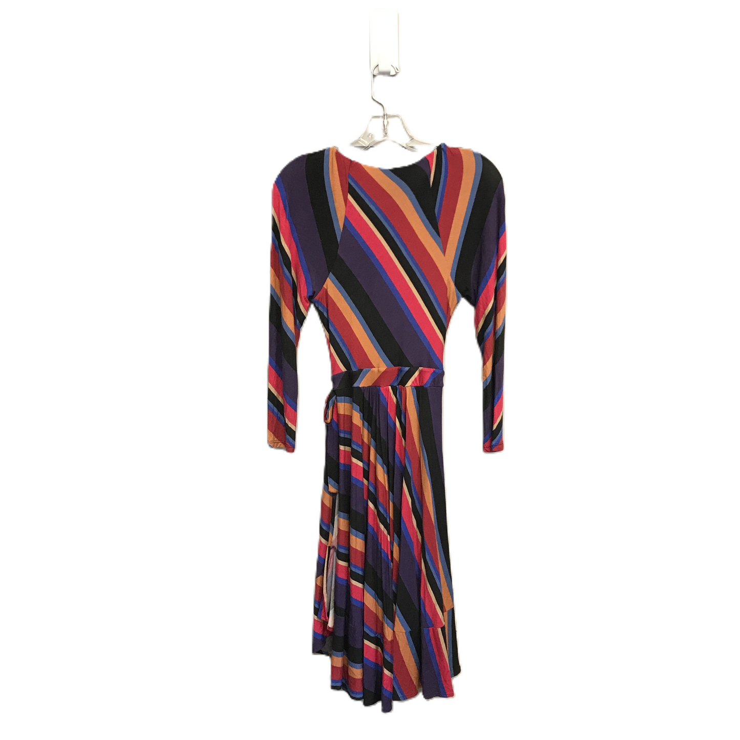 Striped Pattern Dress Casual Midi By Maeve, Size: Xs