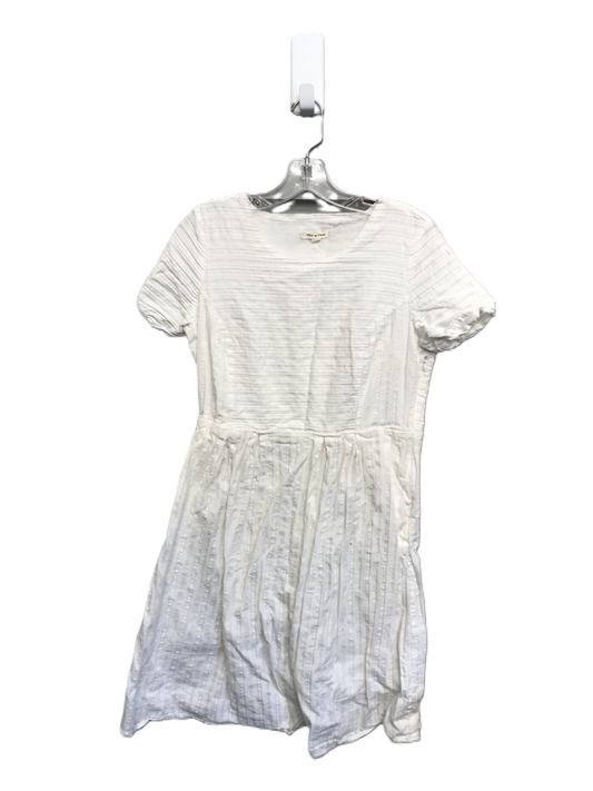 White Dress Casual Short By Tea N Rose, Size: M