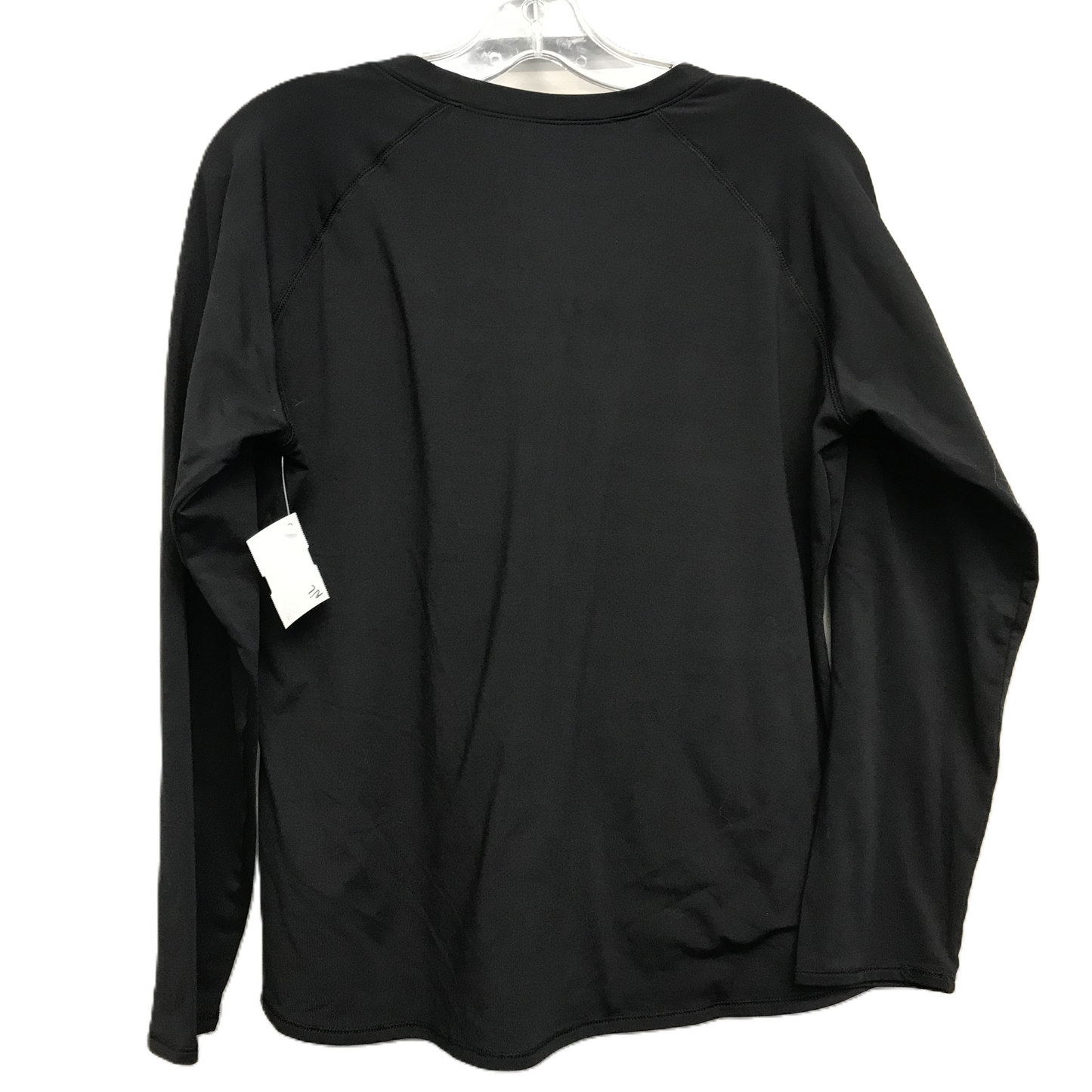 Top Long Sleeve By Cuddl Duds In Black, Size: L