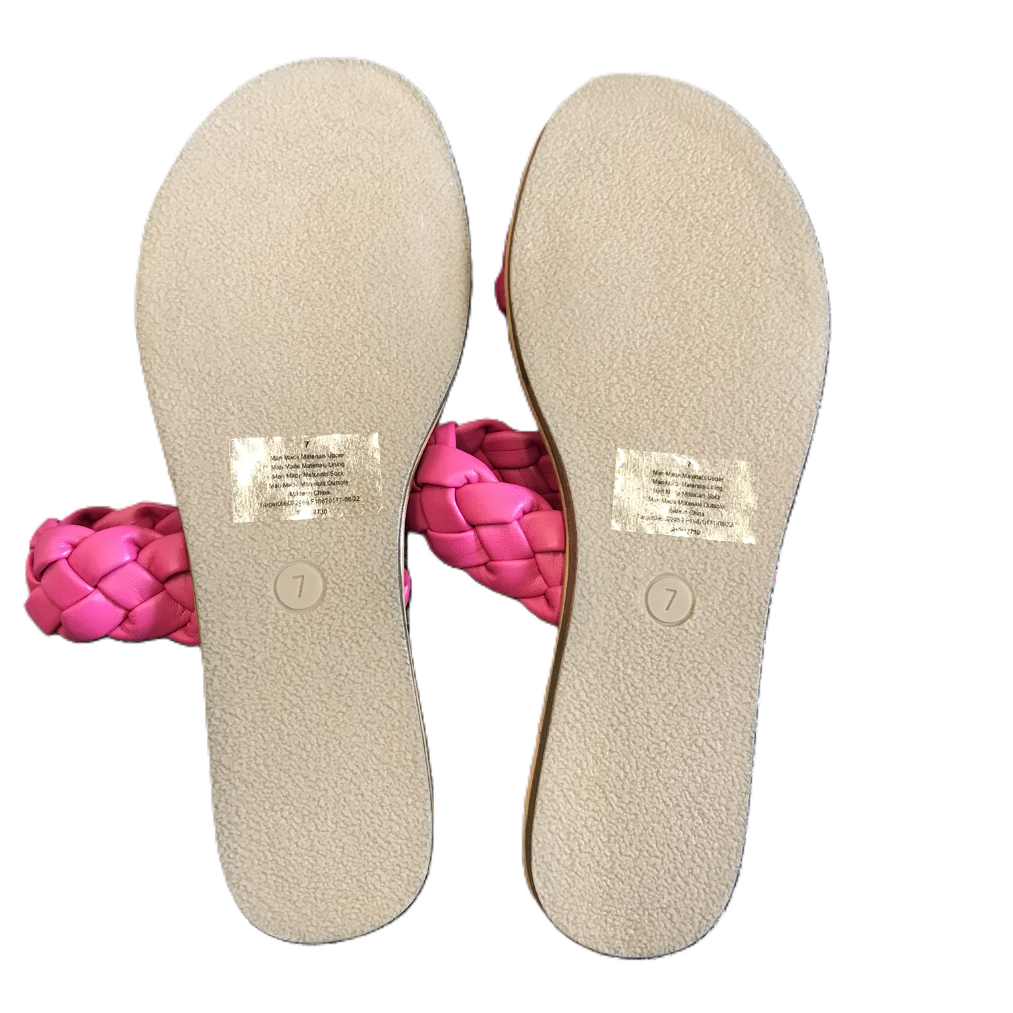 Pink Sandals Flats By A New Day, Size: 7