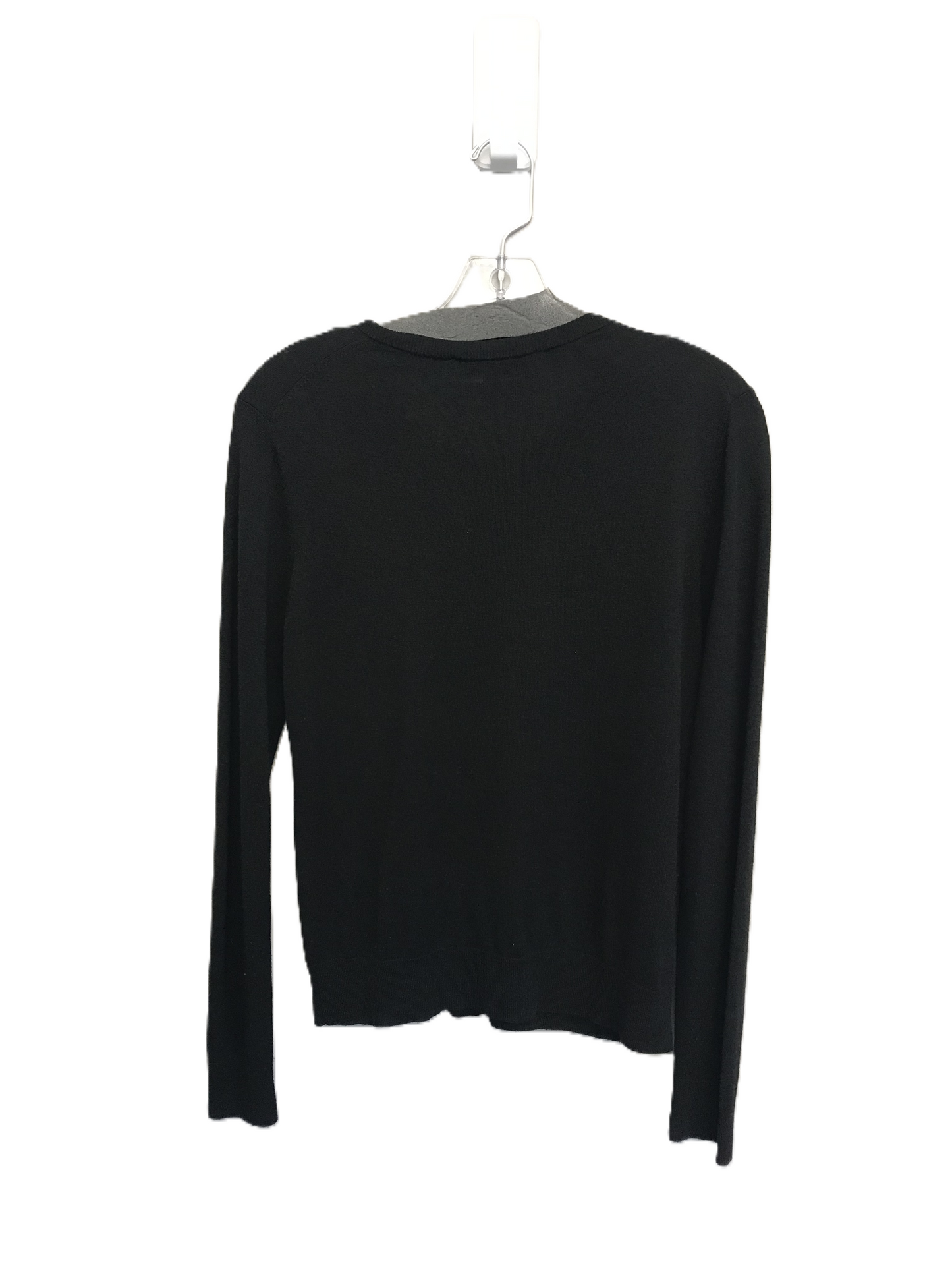 Black Sweater Cardigan By Loft, Size: M