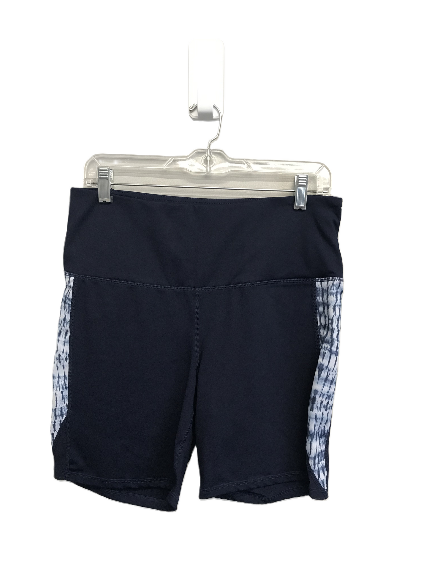 Navy Athletic Shorts By Gaiam, Size: L