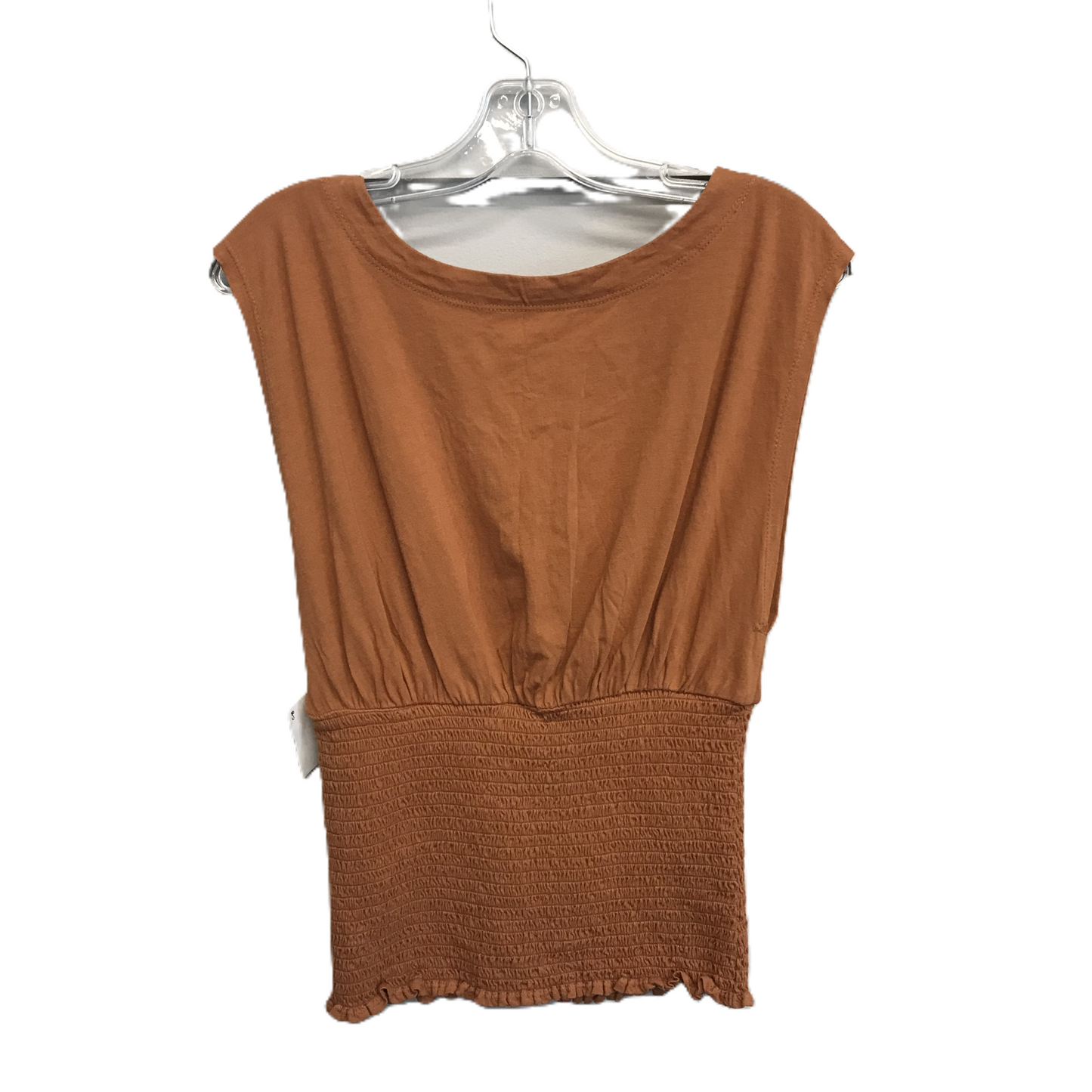 Gold Top Sleeveless By Pilcro, Size: Xs