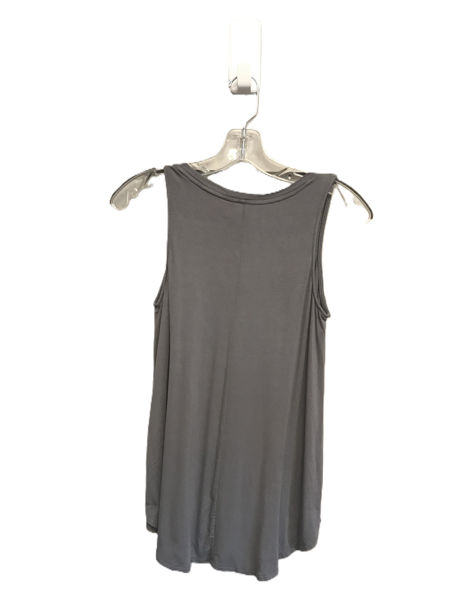 Grey Top Sleeveless Basic By Old Navy, Size: Xs