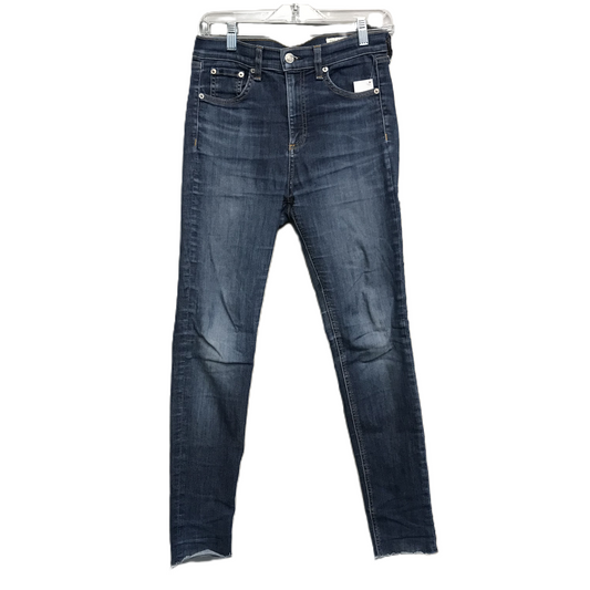 Jeans Skinny By Rag & Bones Jeans In Blue Denim, Size: 4