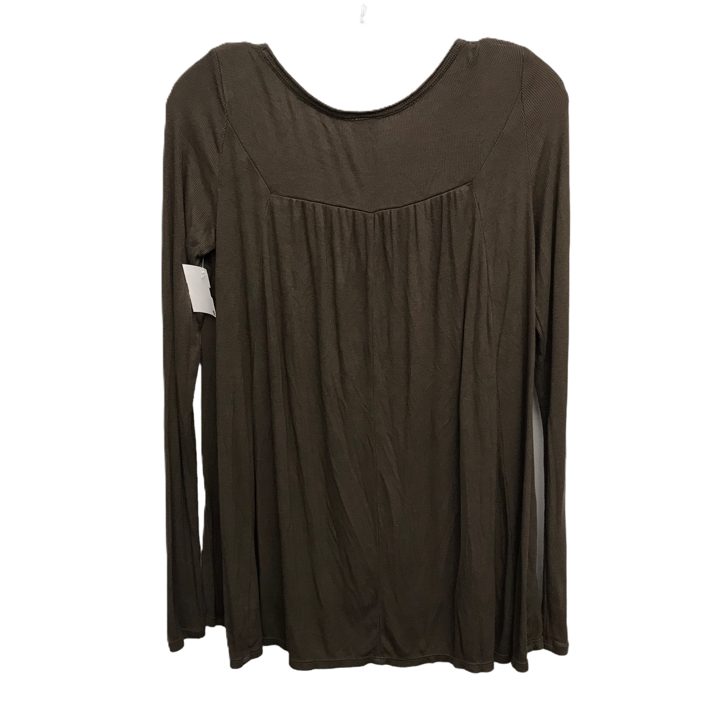 Top Long Sleeve By We The Free In Green, Size: Xs