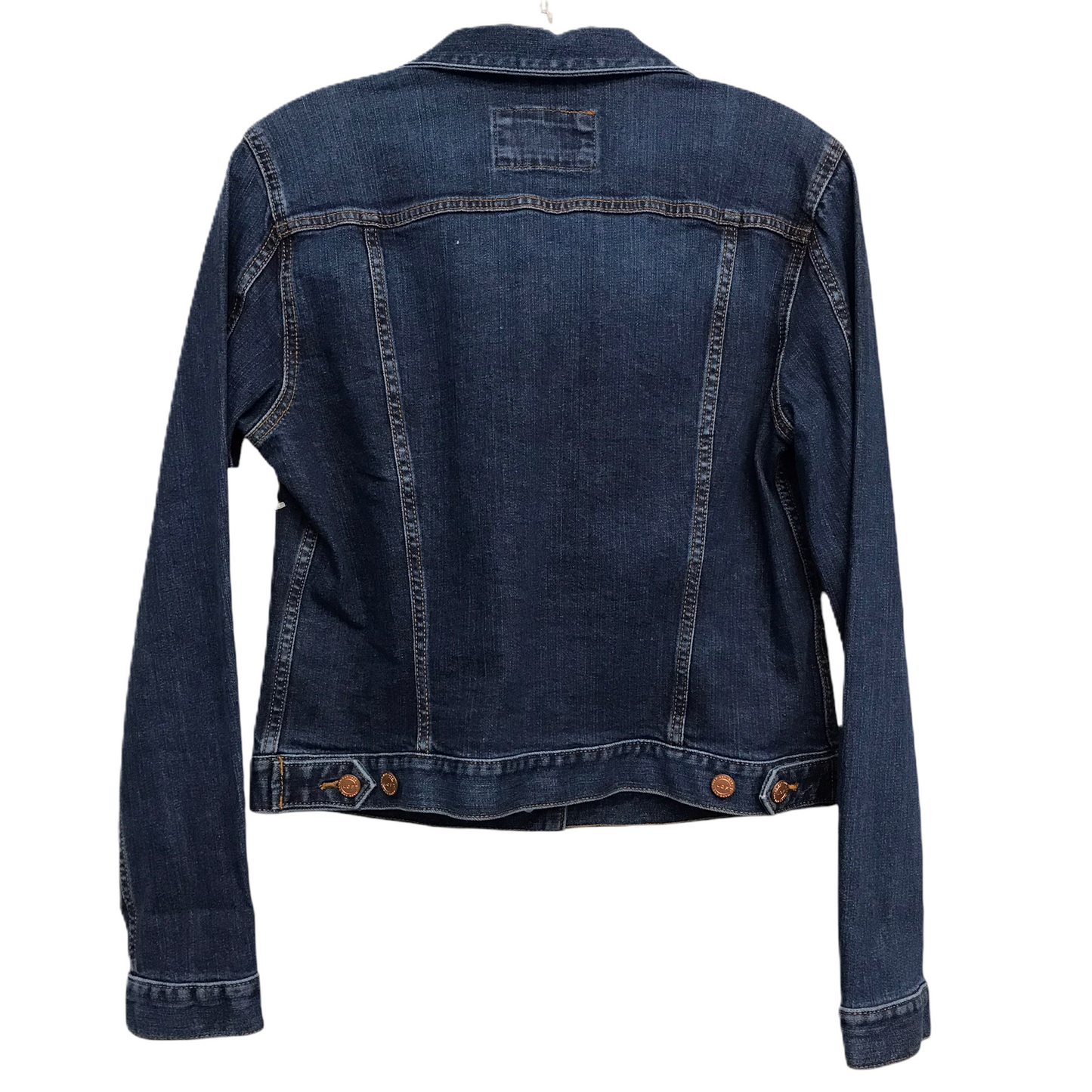 Jacket Denim By Loft In Blue Denim, Size: M