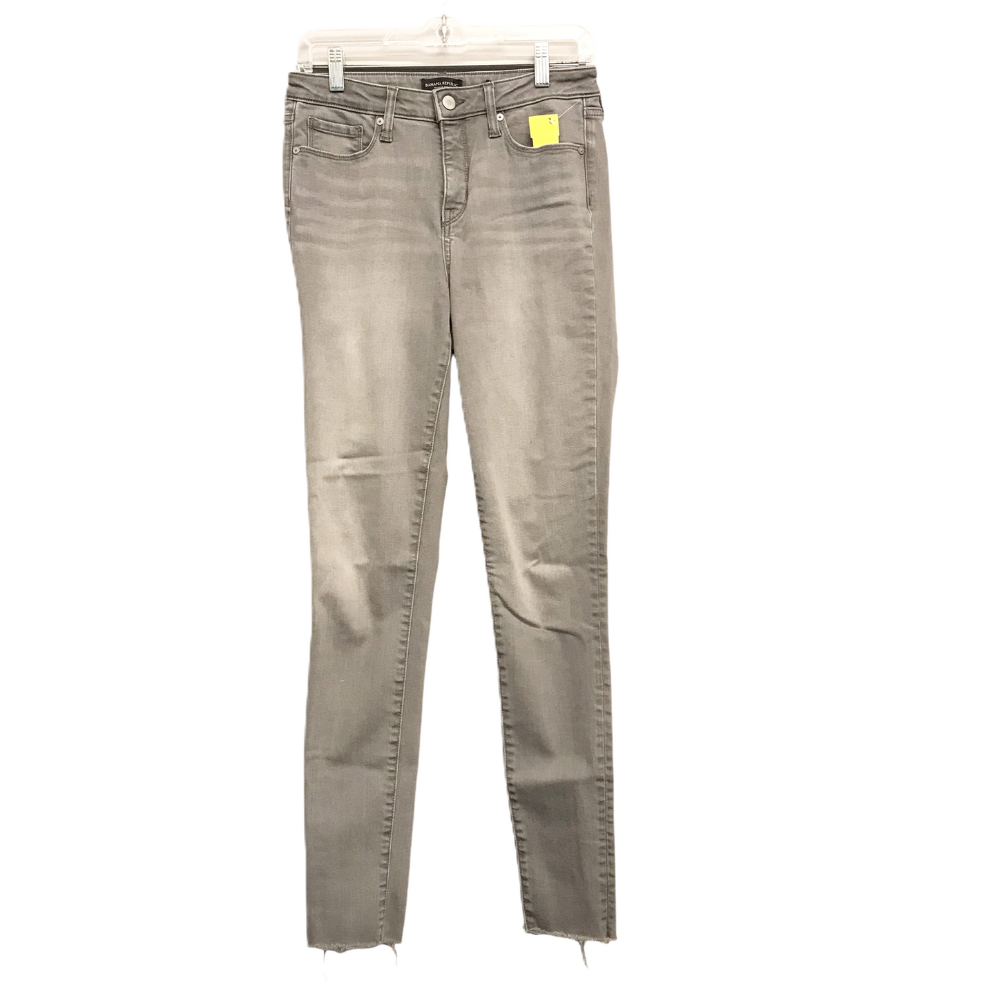 Jeans Skinny By Banana Republic In Grey, Size: 6