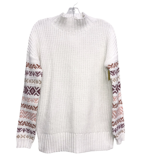 Sweater By Maurices In White, Size: S