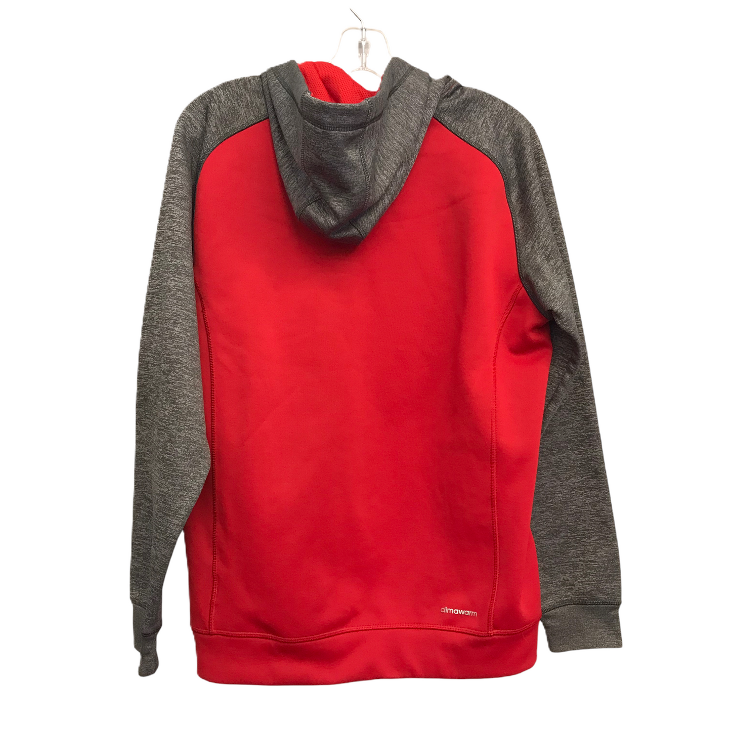 Sweatshirt Hoodie By Adidas In Red, Size: S