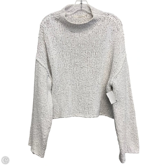 Sweater By Anthropologie In White, Size: Xl