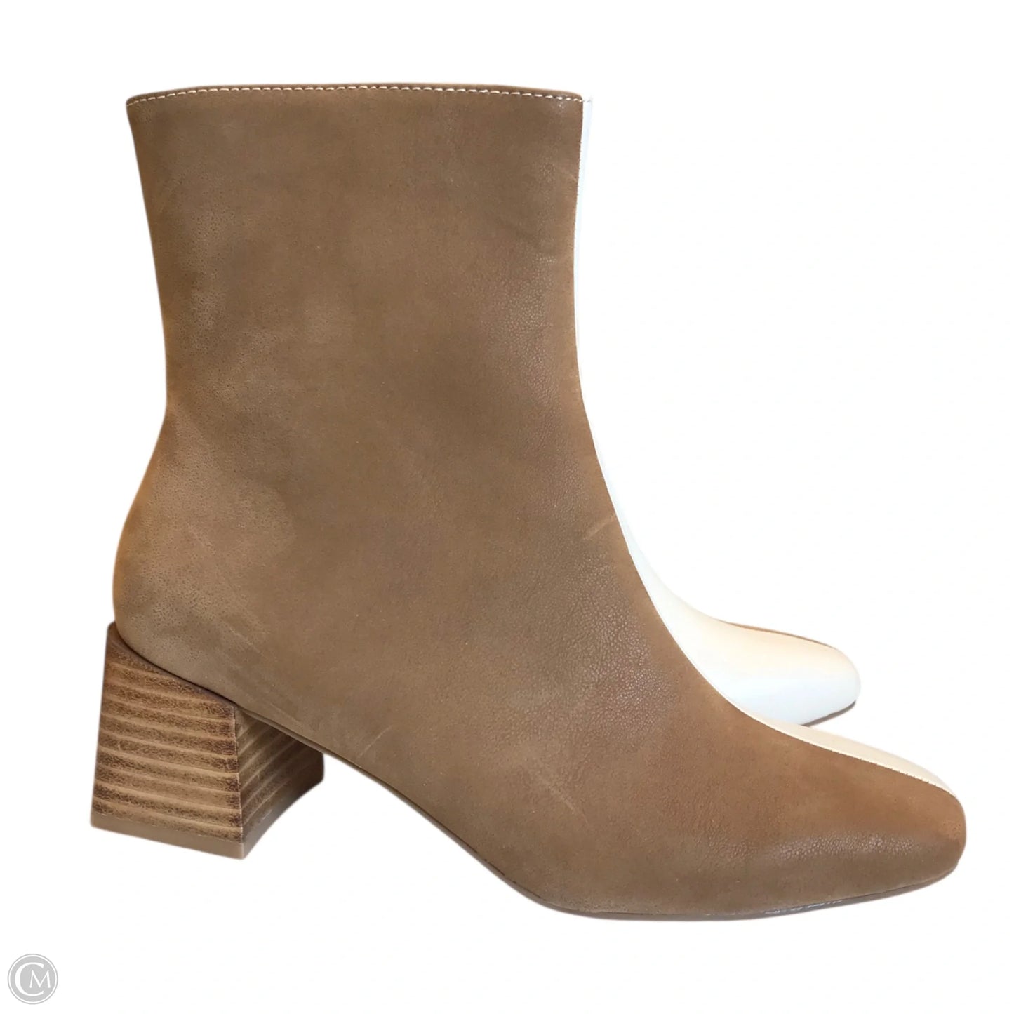 Boots Ankle Heels By Oasis Society In Tan, Size: 6