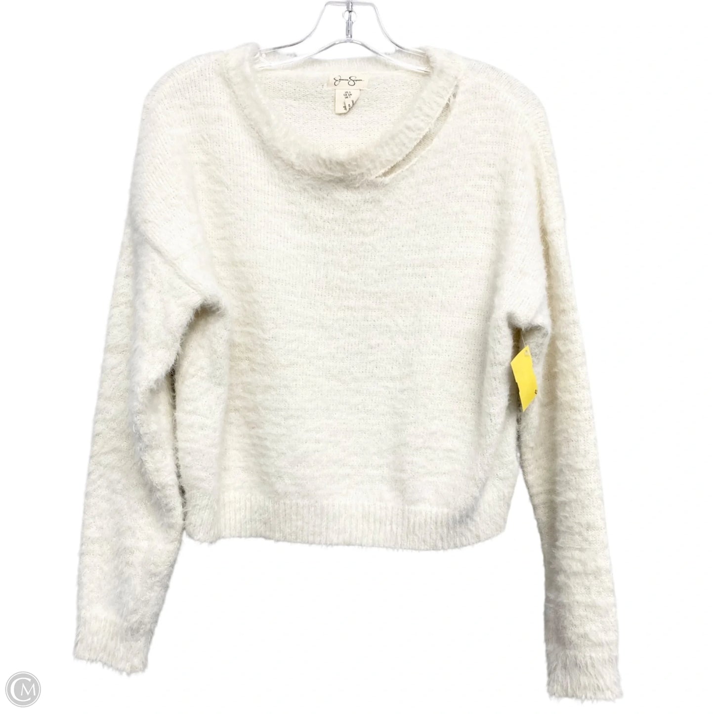 Sweater By Jessica Simpson In Ivory, Size: S