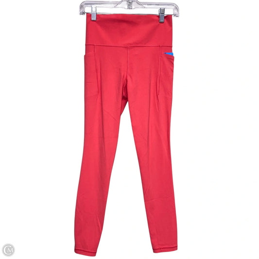 Athletic Leggings By Athleta In Orange, Size: Xs