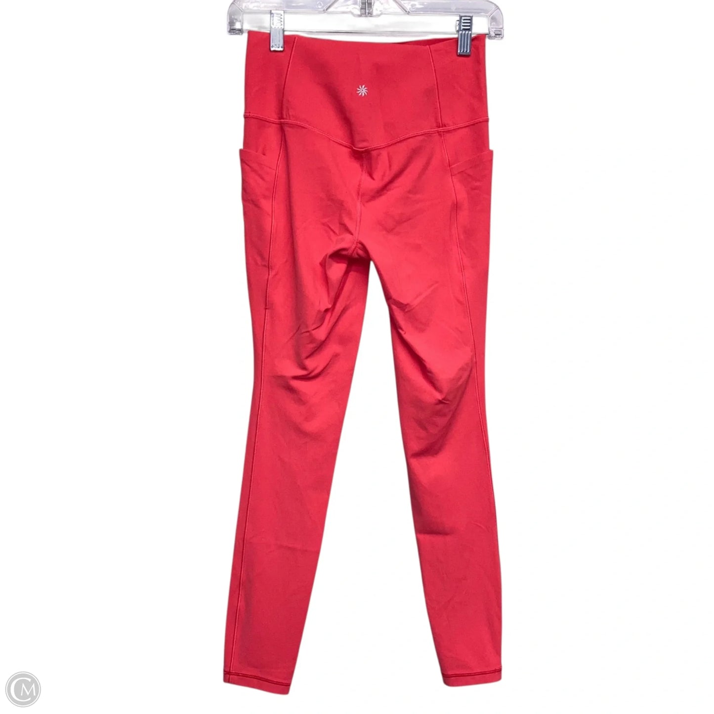 Athletic Leggings By Athleta In Orange, Size: Xs