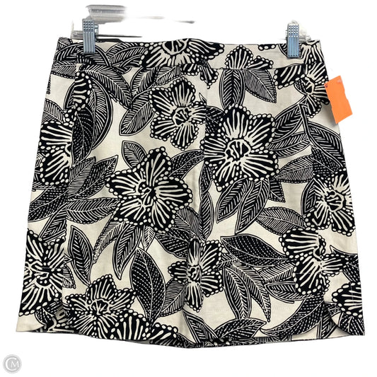 Skirt Mini & Short By J. Crew In Black & White, Size: 6