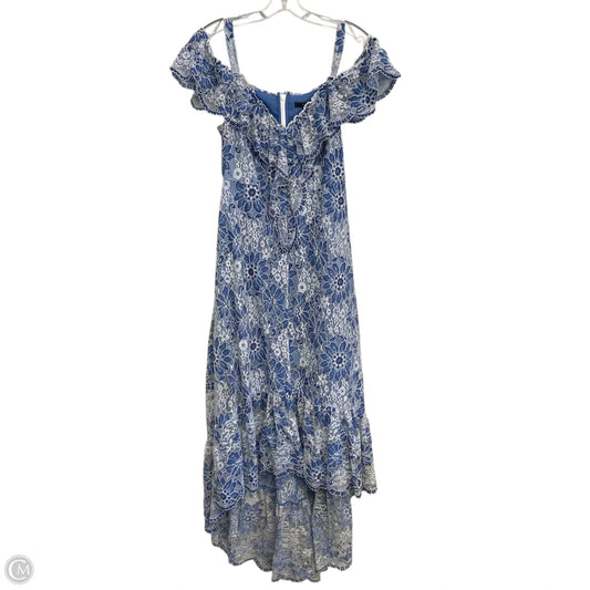 Dress Casual Maxi By Bcbgmaxazria In Black & White, Size: M