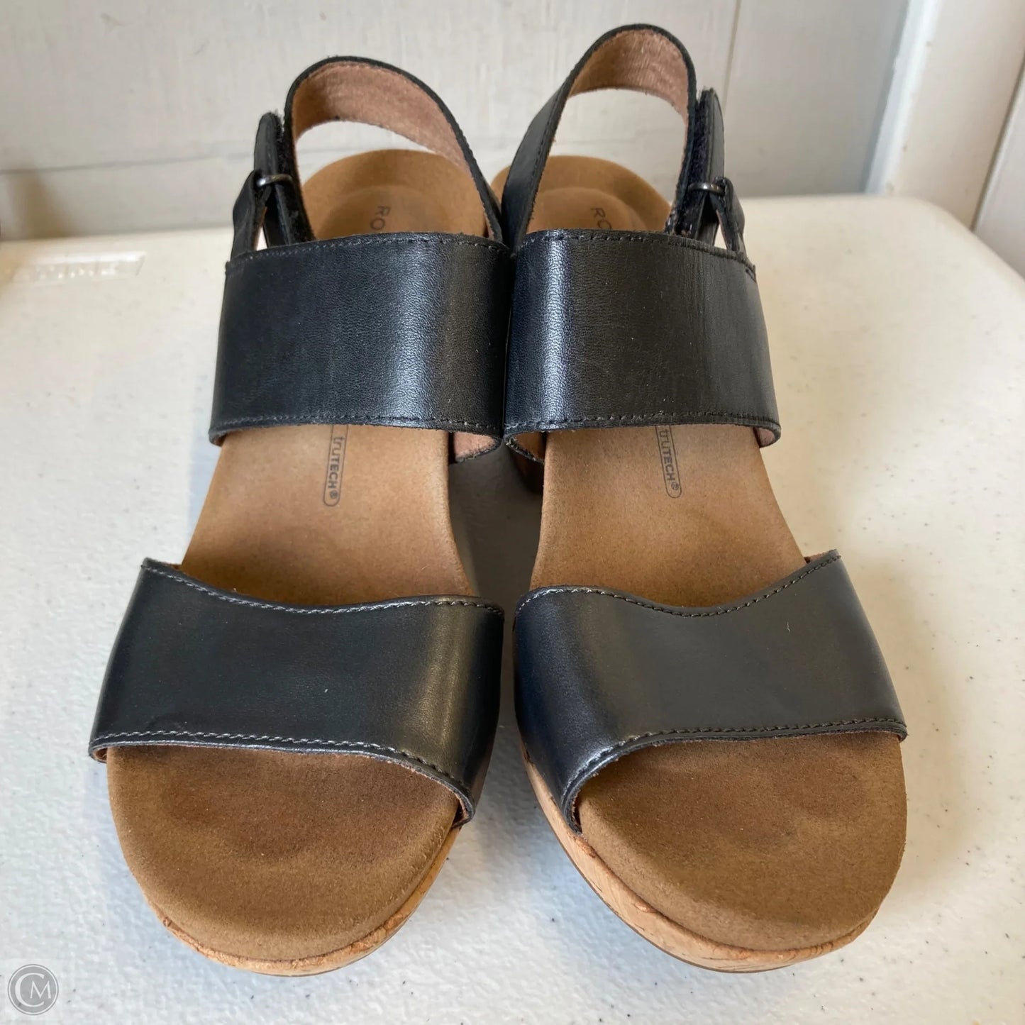 Shoes Heels Block By Rockport In Black, Size: 5