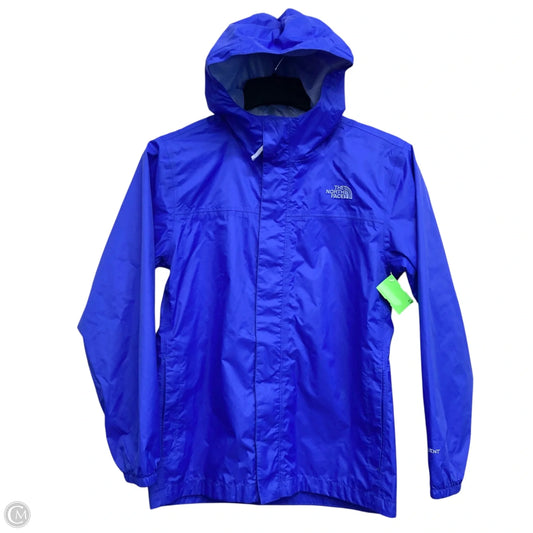 Jacket Windbreaker By The North Face In Blue, Size: Xl