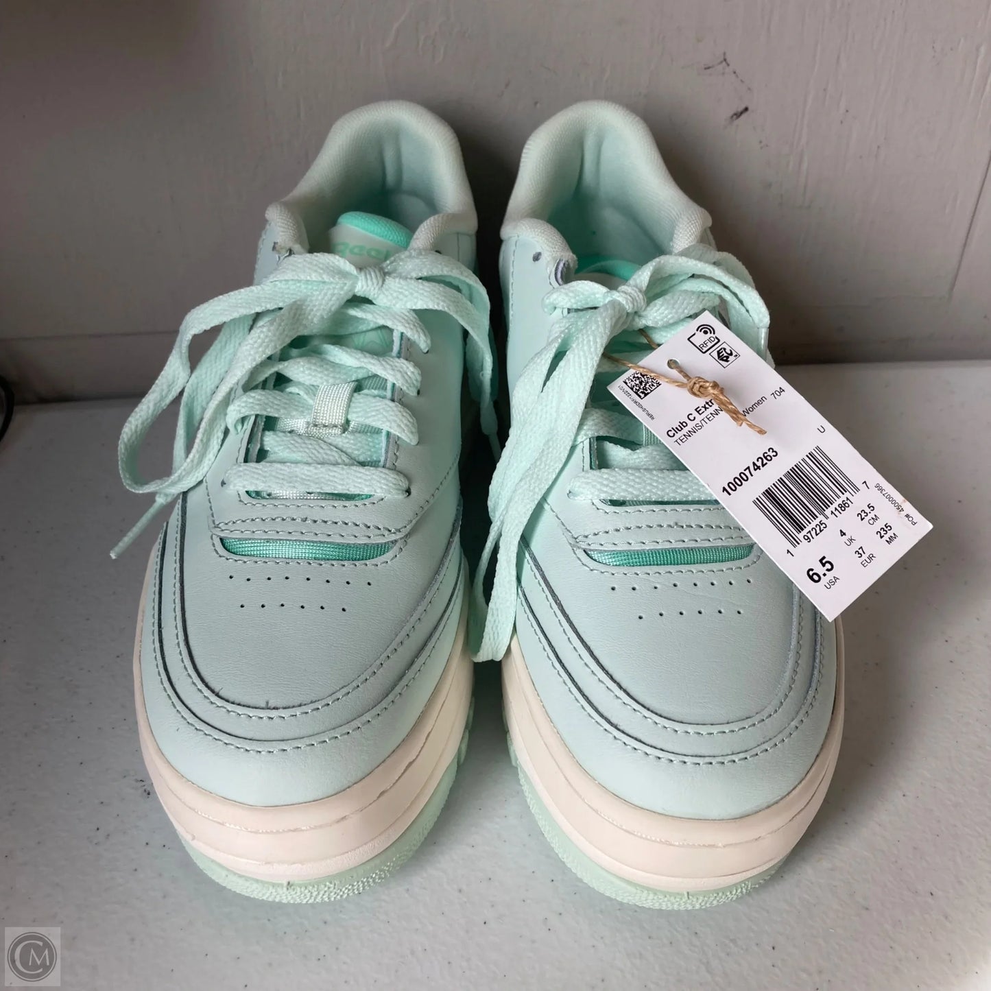 Shoes Sneakers Platform By Reebok In Green, Size: 6.5