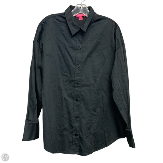 Top Long Sleeve Designer By Lilly Pulitzer In Black, Size: M