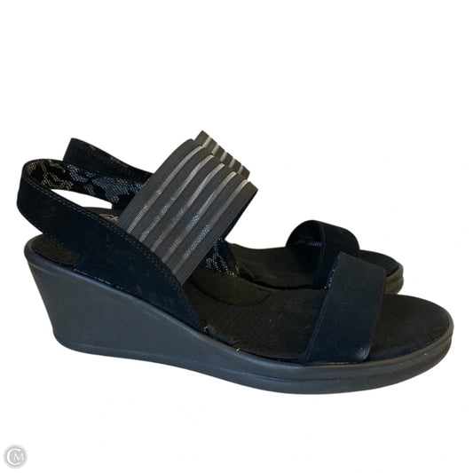 Sandals Flats By Skechers In Black, Size: 11