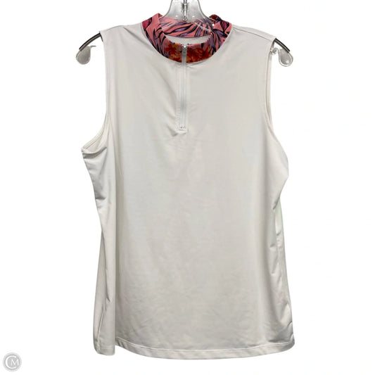Top Sleeveless By Tommy Bahama In White, Size: L