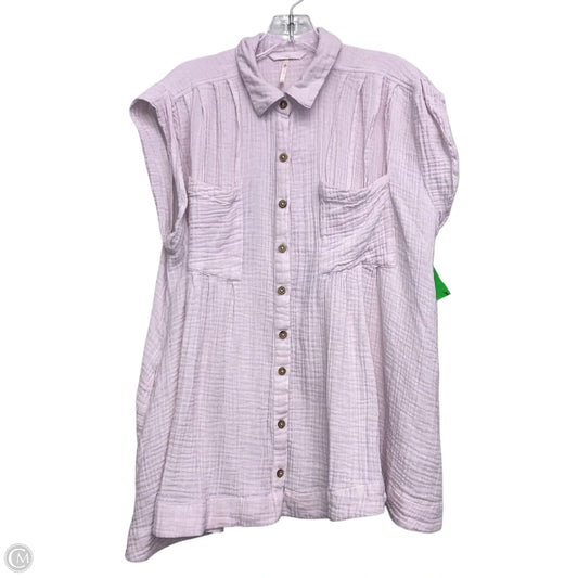 Top Sleeveless By Free People In Pink, Size: Xs