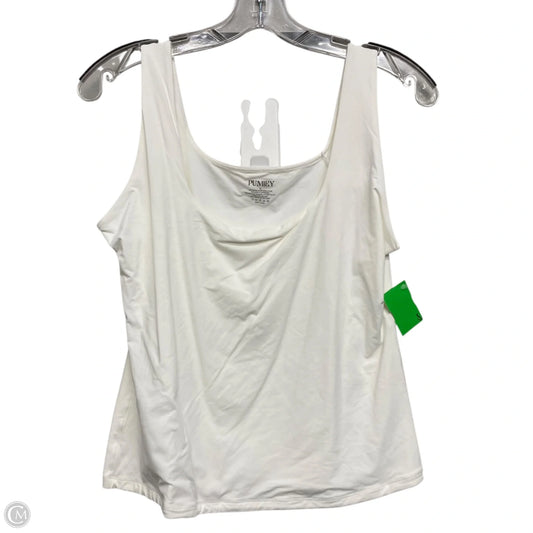 Athletic Tank Top By Pumiey In White, Size: Xl