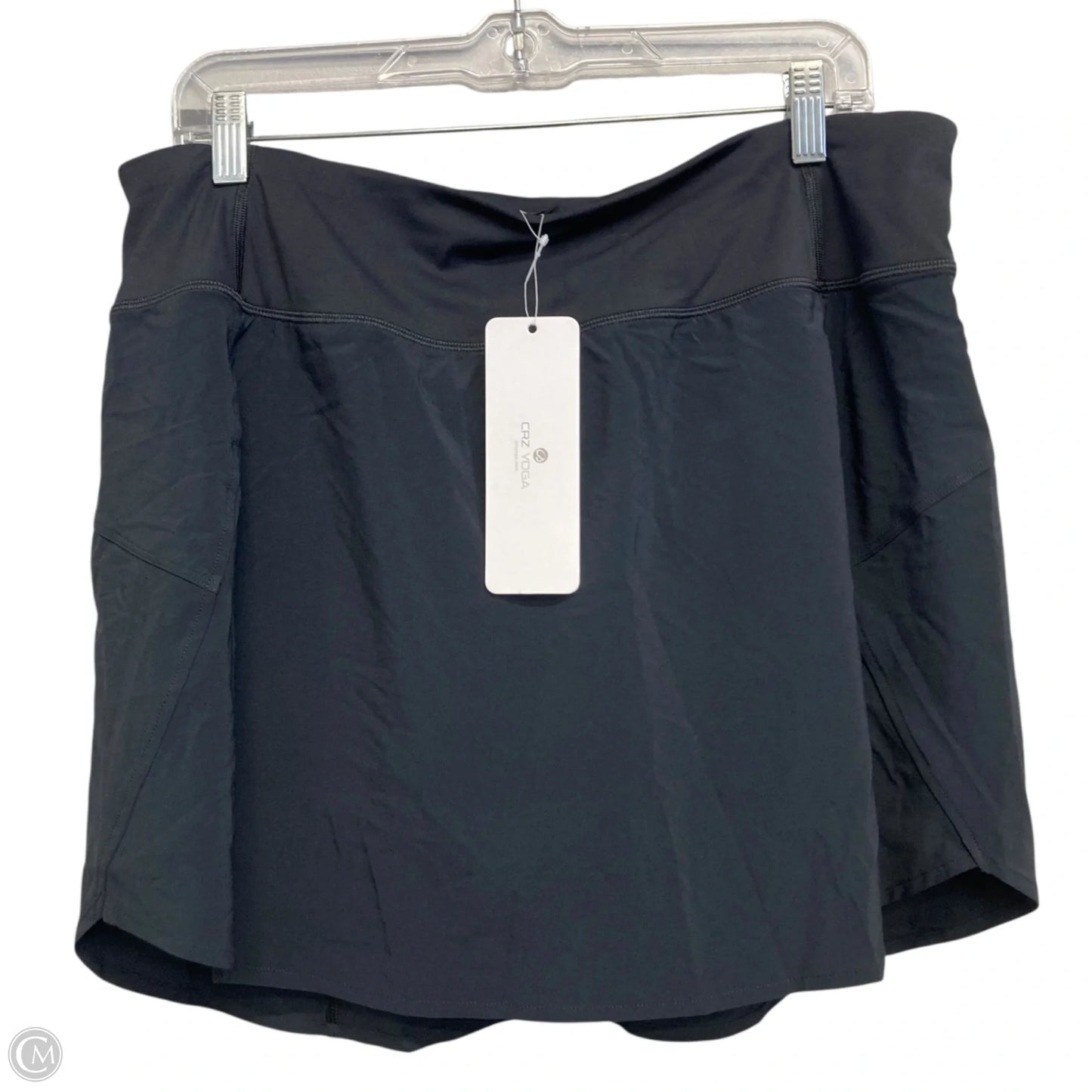 Athletic Skort By Crz Yoga In Black, Size: Xl