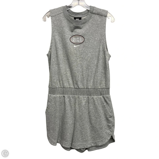 Romper By Nike Apparel In Grey, Size: M