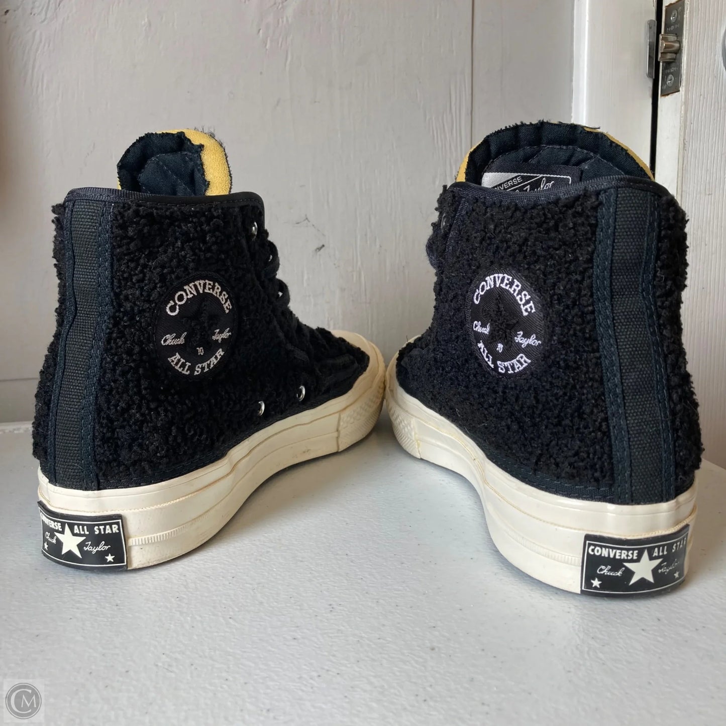 Shoes Athletic By Converse In Black, Size: 8