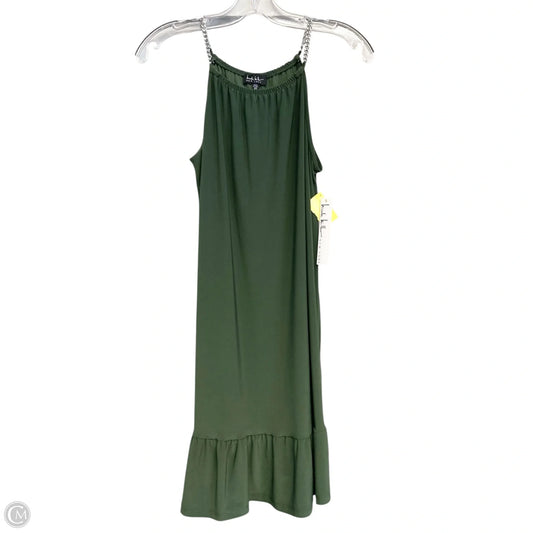 Dress Casual Short By Nicole Miller In Green, Size: Xs